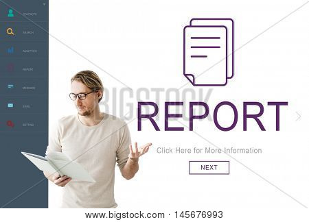 Report Digital Homescreen Concept