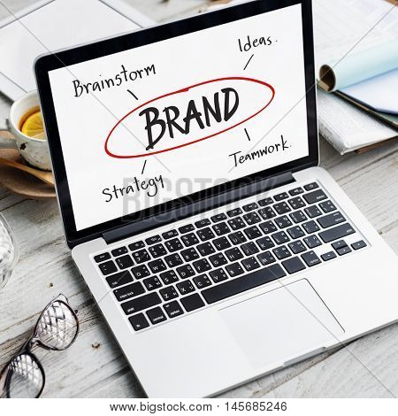 Goals Business Brand Launch Corporate Success Concept