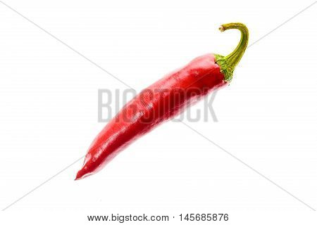 Red Hot Chili Peppers Cayenne, Serrano With Green Stem. Cayenne, Serrano Or S