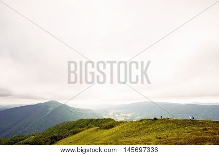Bieszczady mountains in south-east Poland, Polonina Wetlinska
