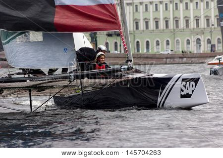 Extreme Sailing Series In Saint-petersburg