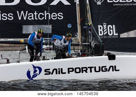 Extreme Sailing Series In Saint-petersburg