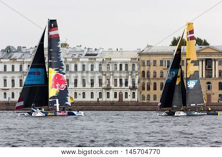 Extreme Sailing Series In Saint-petersburg