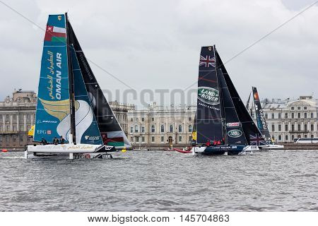 Extreme Sailing Series In Saint-petersburg
