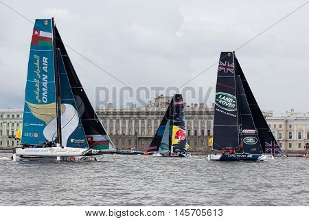 Extreme Sailing Series In Saint-petersburg
