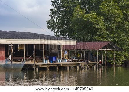 Home in the Gulf of Chanthaburi, The No-Land Village of Bangchan, Thailand