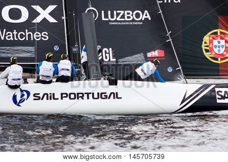 Extreme Sailing Series In Saint-petersburg