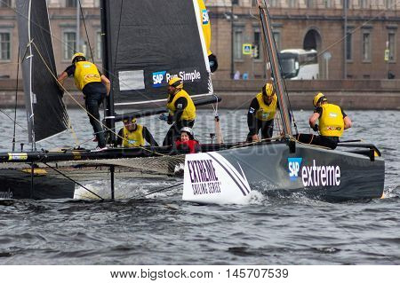 Extreme Sailing Series In Saint-petersburg