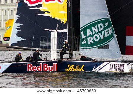 Extreme Sailing Series In Saint-petersburg