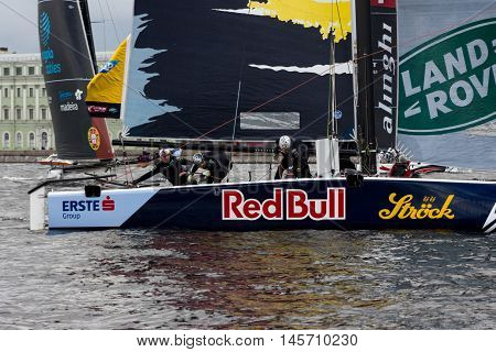 Extreme Sailing Series In Saint-petersburg