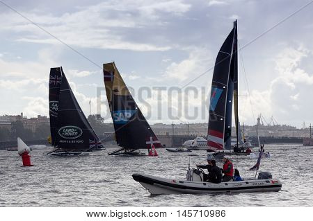 Extreme Sailing Series In Saint-petersburg