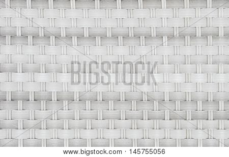 Closeup surface wood pattern at wood weave chair texture background