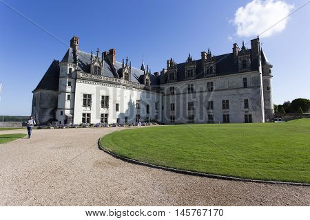 View Of The Castle Of Amboise