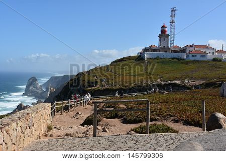 Roca Cape (westernmost Point In Continental Europe) In Portugal