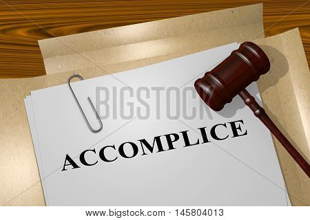 Accomplice - Legal Concept