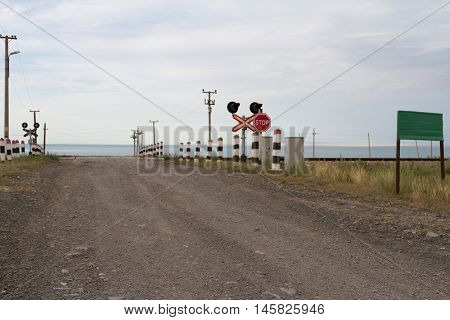 Rural Railway Crossing