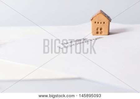 House and document invesment and realestate concept