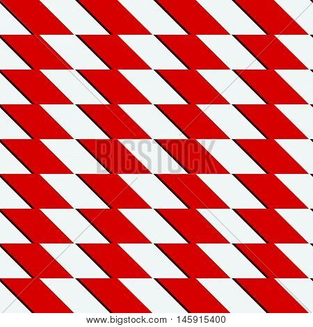 Zigzag Repeatable Pattern With Parallelograms - Geometric Abstract Background