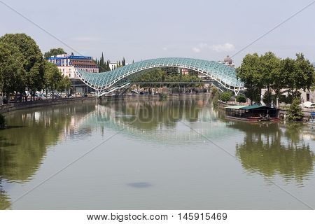 Bridge Of Peace In Tbilisi, Geaorgia