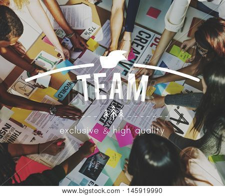 Teamwork Collaboration Togetherness Association Concept