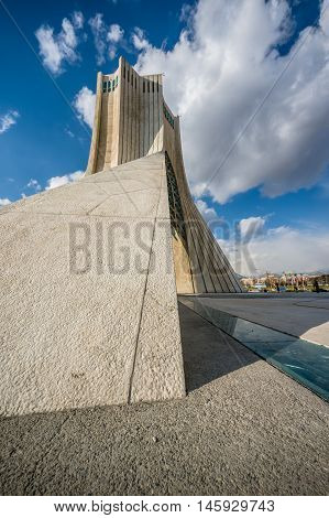 Azadi Tower In Teheran, Iran
