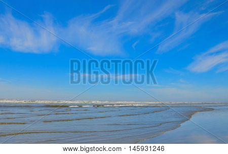 Pacific coast ocean waves and shoreline. Scenic destination of natural beach coast. Pacific Northwest vacation destination.