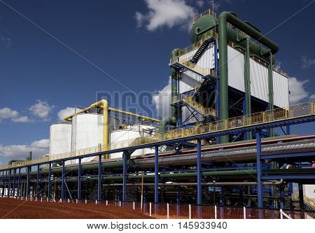 Sugar Cane Industrial Mill Processing Plant In Brazil
