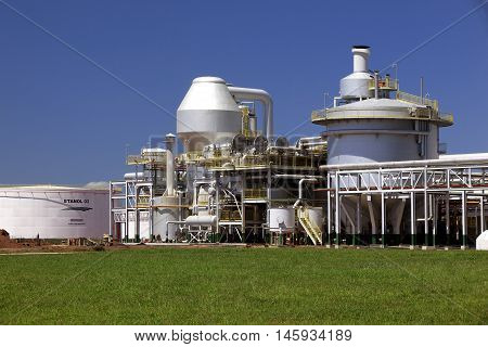 Sugar Cane Industrial Mill Processing Plant In Brazil