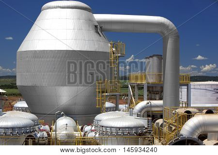 Sugar Cane Industrial Mill Processing Plant In Brazil