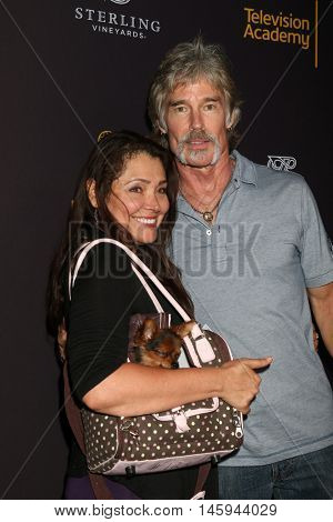 LOS ANGELES - AUG 24:  Devin DeVasquez, dog Prince, Ronn Moss at the Daytime TV Celebrates Emmy Season  at the Television Academy - Saban Media Center on August 24, 2016 in North Hollywood, CA
