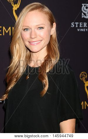 LOS ANGELES - AUG 24:  Marci Miller at the Daytime TV Celebrates Emmy Season  at the Television Academy - Saban Media Center on August 24, 2016 in North Hollywood, CA
