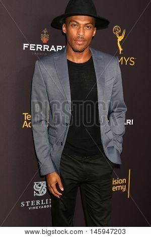 LOS ANGELES - AUG 22:  Shamar Sanders at the Television Academy's Performers Peer Group Celebration at the Montage Hotel on August 22, 2016 in Beverly Hills, CA