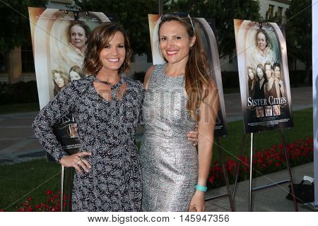 LOS ANGELES - AUG 31:  Melissa Claire Egan, Eleonore Dailly at the 