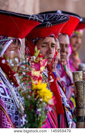 Quechua Elders In The Sacred Valley