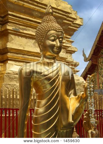 Socha v Doi Sutep chrámu