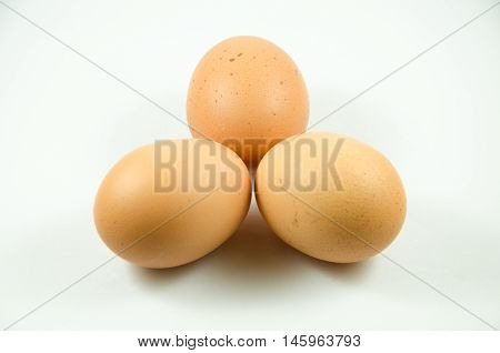 The Isolated Egg With With White BackGround