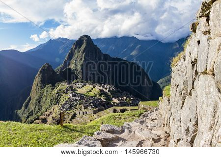 Machu Pichu In Peru