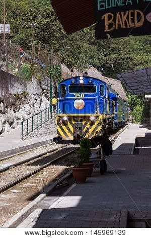 Train In Aguas Clients Or Machu Pichu