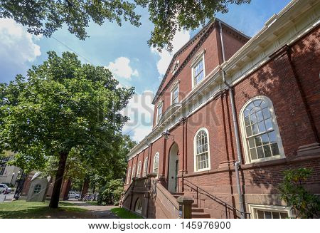 Columbia University in Manhattan, New York, USA