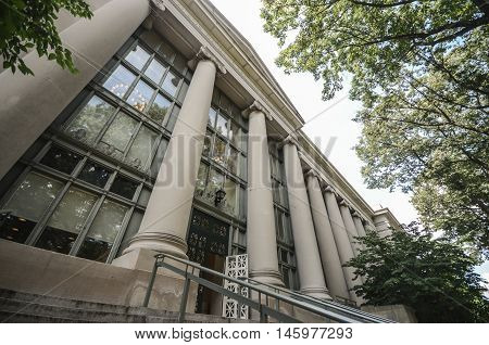Columbia University in Manhattan, New York, USA