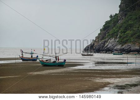 Fishing boat, Hua Hin, Prachuap khiri khan, Thailand