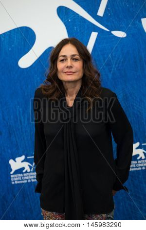  Sophie Semin  at the photocall for Les beaux jours d'aranjuez at the 2016 Venice Film Festival.
September 1, 2016  Venice, Italy
