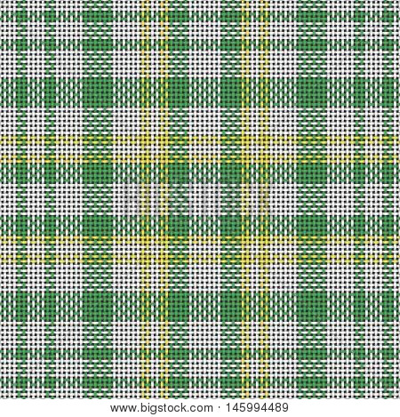 Seamless  Scottish Squared Cloth Background