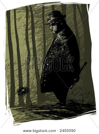 Homme sombre