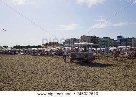 09 June 2018-caorle-italy-caorle Beach, Beautiful Venetian City,italy