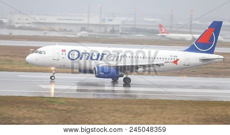 Airplane Landing To Airport
