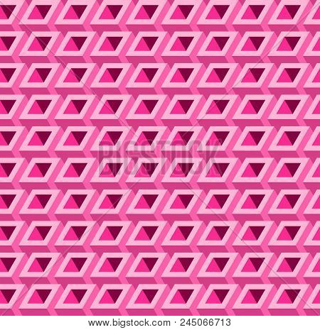 Geometry Pattern Seamless Polygon Mosaic Abstract Art