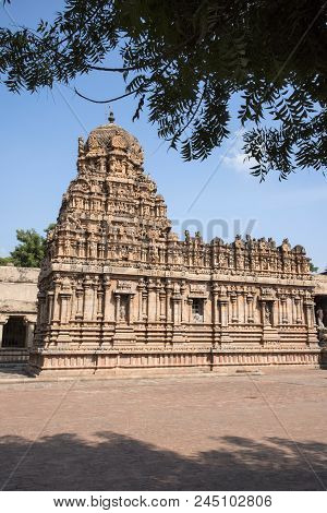 Brihadishvara Temple An Unesco World Heritage Site Known As The Great Living Chola Temples, Thanjavu