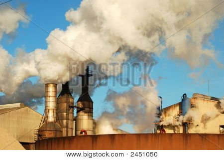 Verschmutzung Landschaft