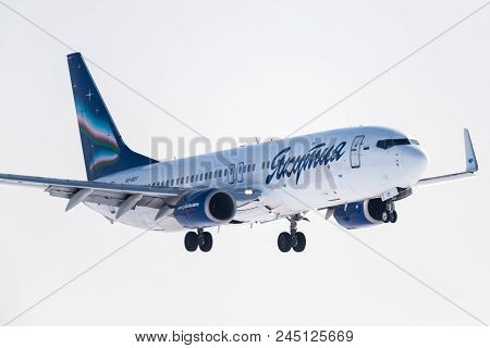 Boeing 737-85F Vq-boy Of The Yakutia Airlines